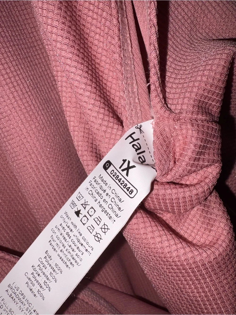 NWT Halara Pink Wide Leg Jumpsuit